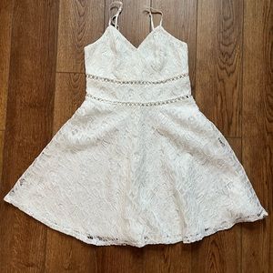 Francesca’s White Dress - Perfect for Bridal Shower